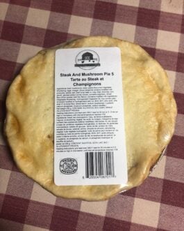 Pot Pie – Steak and Mushroom